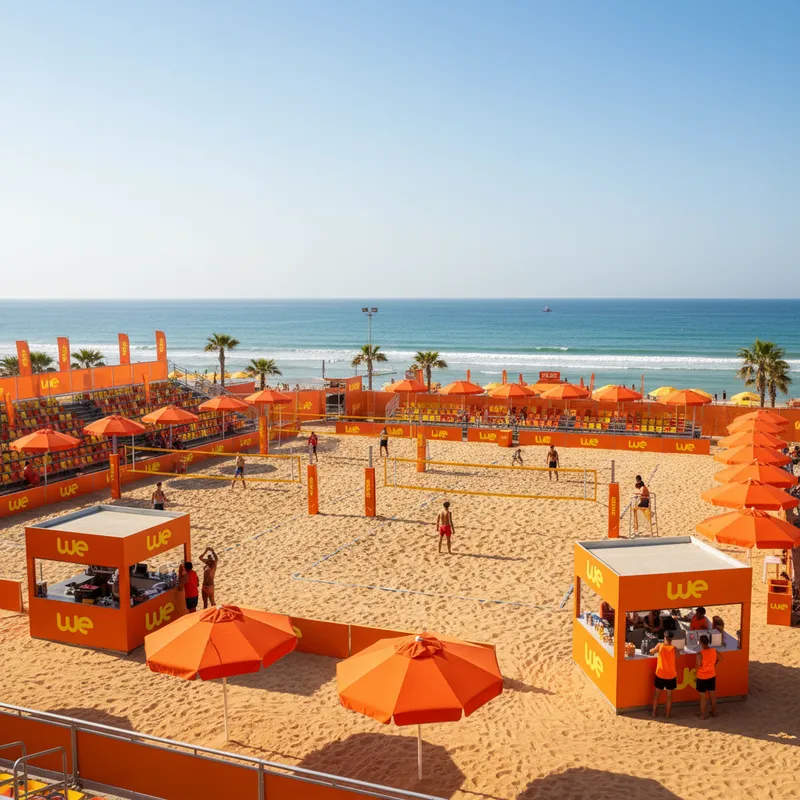 Orange Beach Volleyball Arena Design