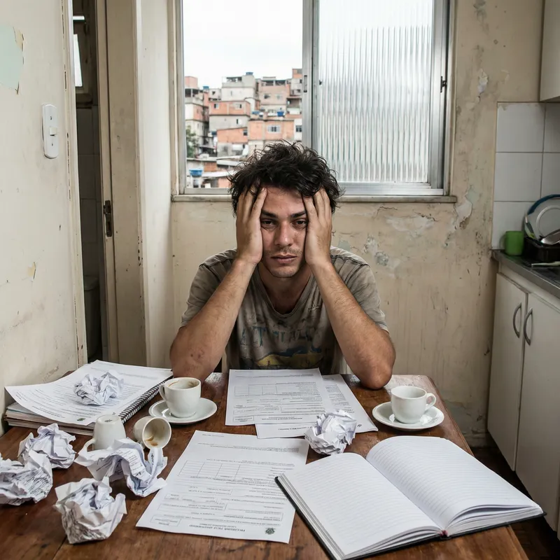 Lost and Overwhelmed: A Brazilian Man's Struggle