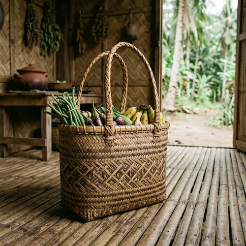 Traditional Bayong from Region 3 Philippines | Hand-woven Bag