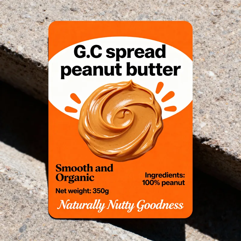 Organic Smooth Peanut Butter | G.C Spread