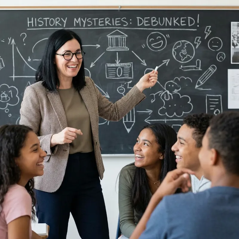 Exemplary High School Teacher Embracing Learning and Fun