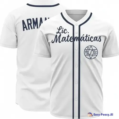 Mathematics Jersey – Custom Design for Armando