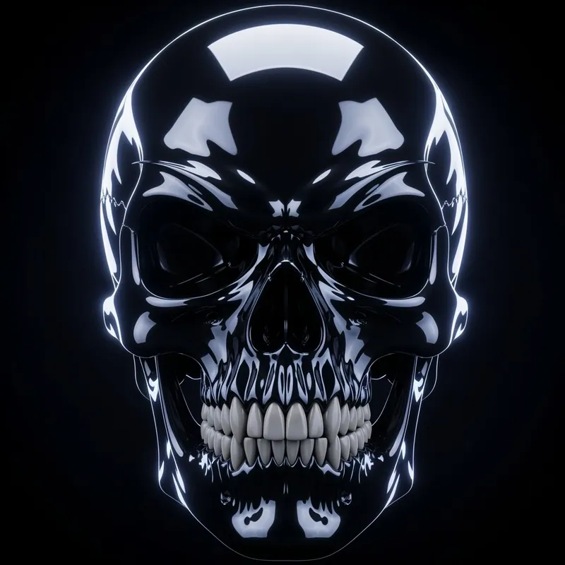 Harley Skull Design - Unique Motorcycle Art