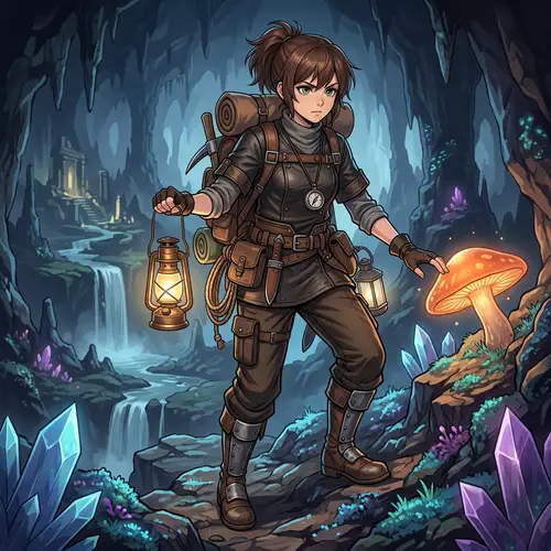 Delver Anime Character of Abyss Exploration | Heroine Profile