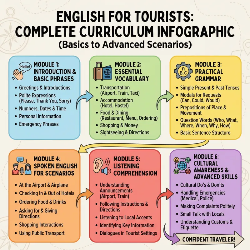 English for Tourists: Curriculum & Language Skills