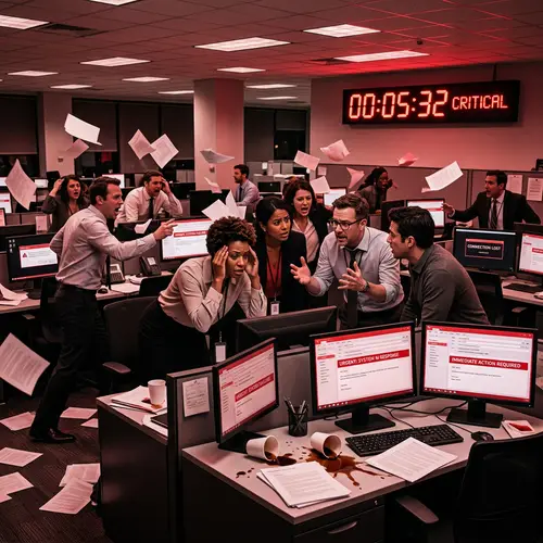 Chaotic Crisis Communication: Failed Scenario