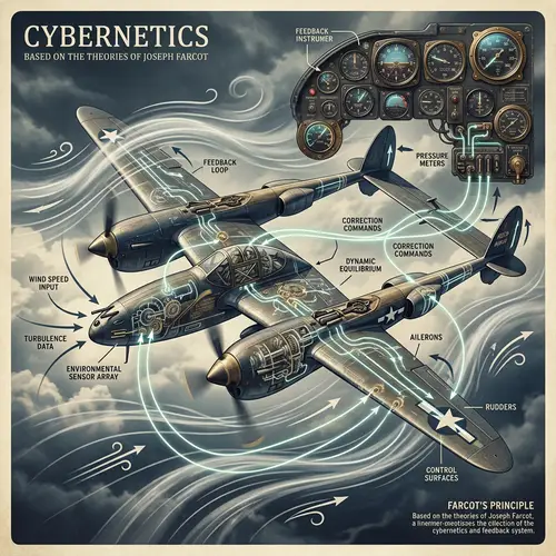 Cybernetics According to Farcot - Retrofeedback Concept - Warplane