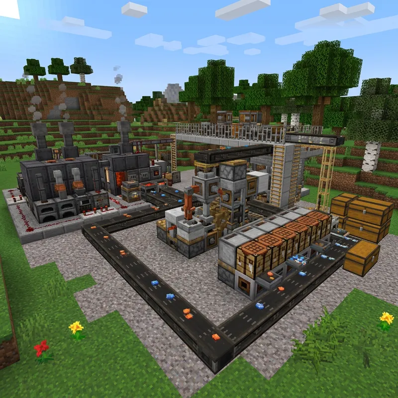 Minecraft Industrial Mode: Advanced Structures