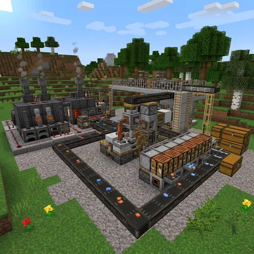 Minecraft Industrial Mode: Advanced Structures