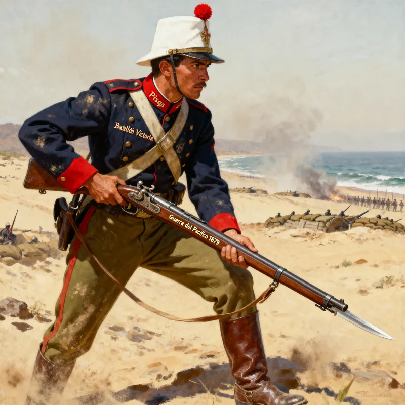 Bolivian Soldier from the Pacific War Bolivian Soldier from the Pacific War