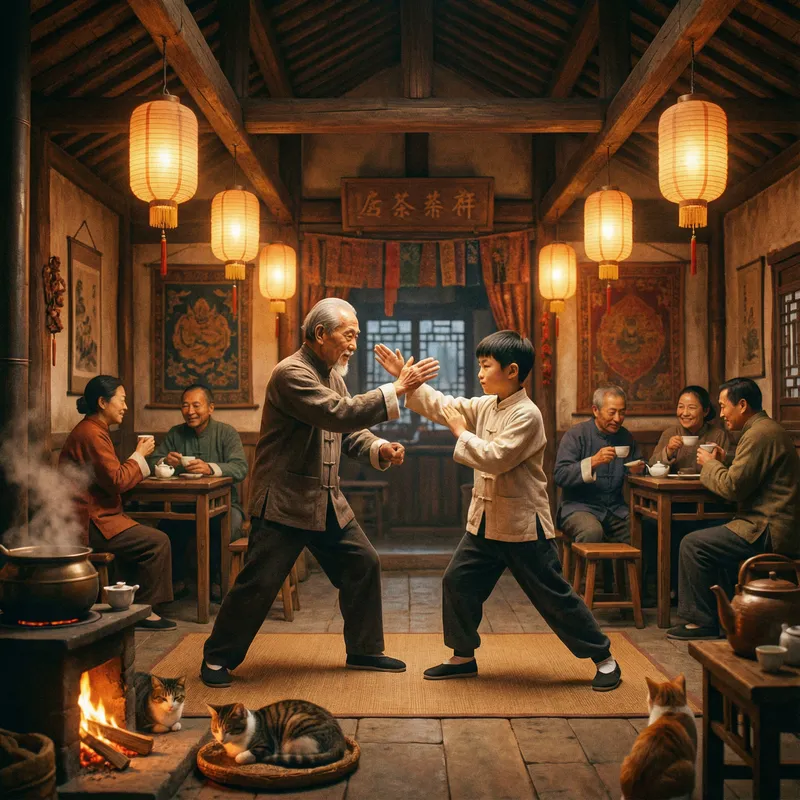 Cozy Chinese Oriental Fighting Styles