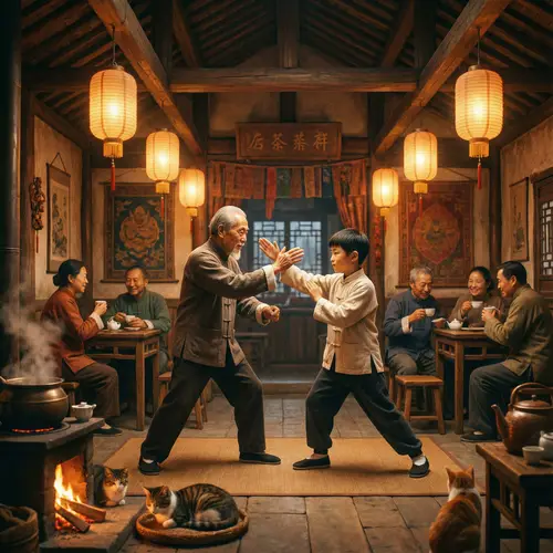 Cozy Chinese Oriental Fighting Styles