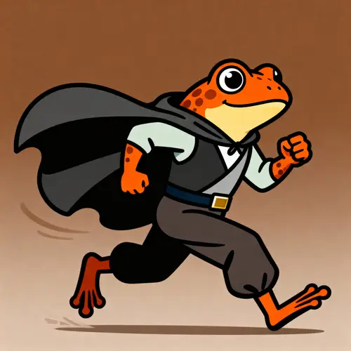 Frog Character Sprite Sheet for Game Animation