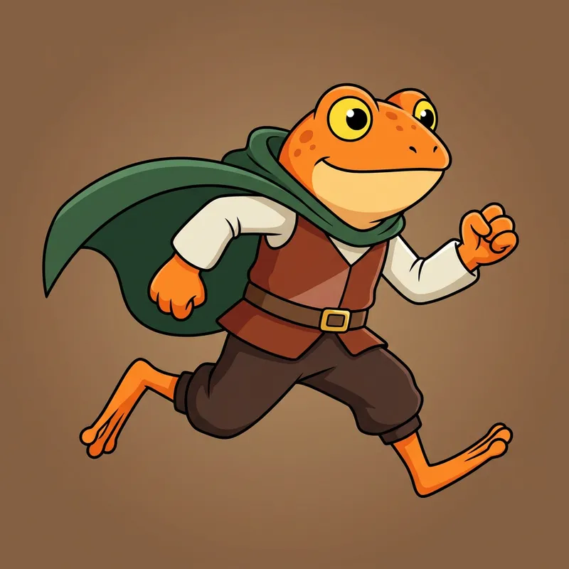 Frog Character Sprite Sheet for Game Animation Frog Character Sprite Sheet for Game Animation