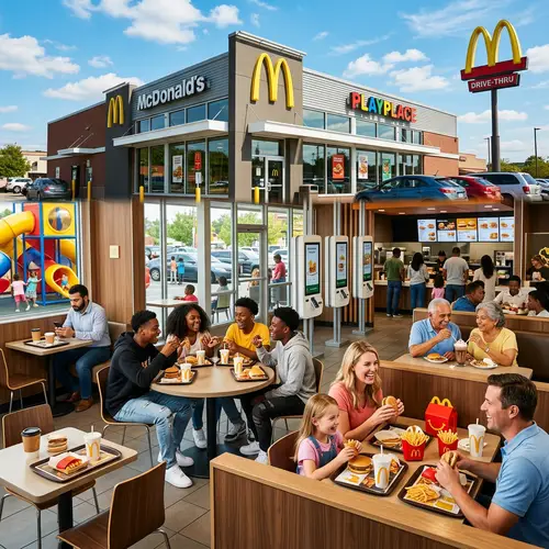 Experience McDonald's: Modern Design & Family Fun