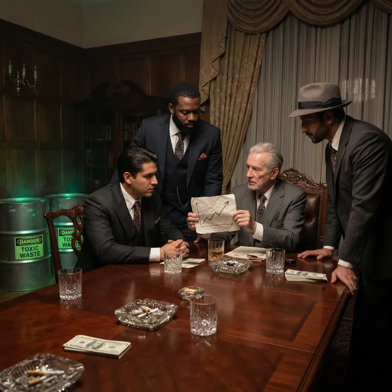 Mafia Meeting: Profits and Sinister Secrets Unveiled Mafia Meeting: Profits and Sinister Secrets Unveiled