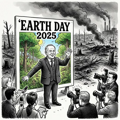 Politician's Environmental Deception on Earth Day 2025