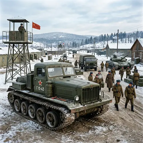 Soviet Military Tractor | Symbol of Engineering Prowess