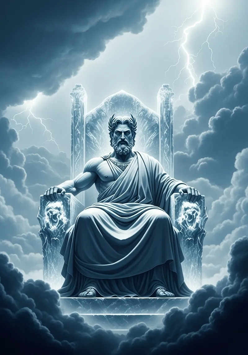 Zeus: The God of Thunder on His Throne