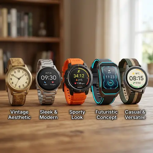 5 Unique Budget-Friendly Smartwatches | Trendy Designs