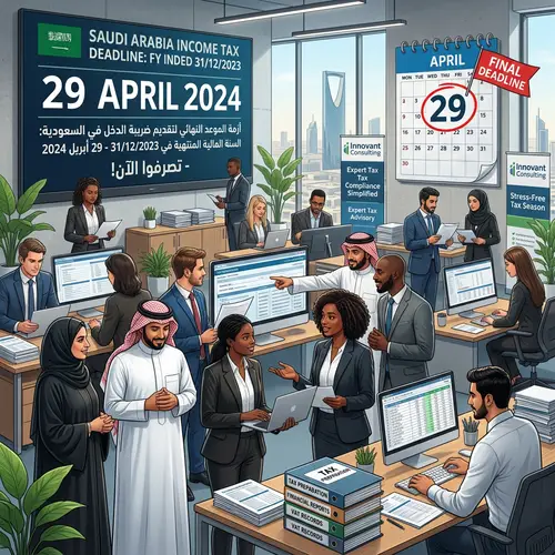 Expert Tax Assistance for Saudi Businesses | Income Tax Deadline 31/12/2023