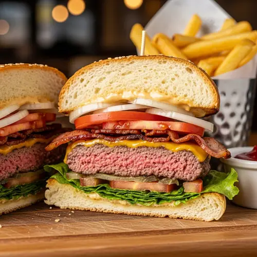 Delicious Bacon Burger Recipe