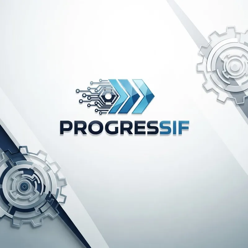 Sleek Logo Design for Progressif Software Company