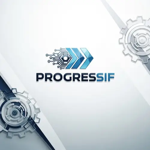 Sleek Logo Design for Progressif Software Company