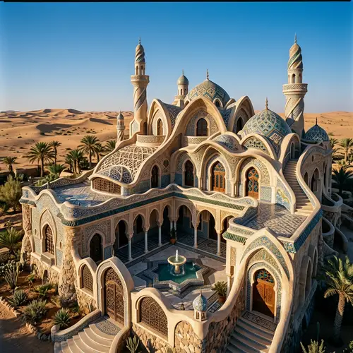 Semolice Villa: Zaha Hadid Meets Islamic Architecture