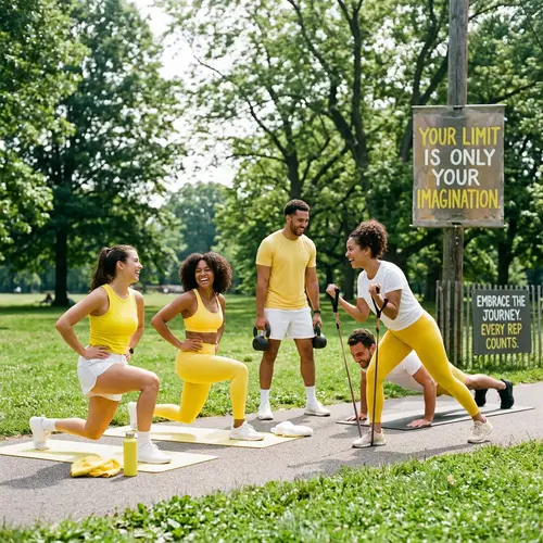 Outdoor Fitness Inspiration: Smile and Get Fit