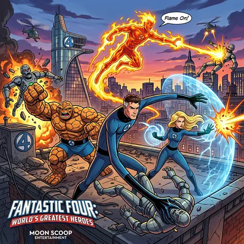 The Fantastic Four Heroes: Cosmic Adventures