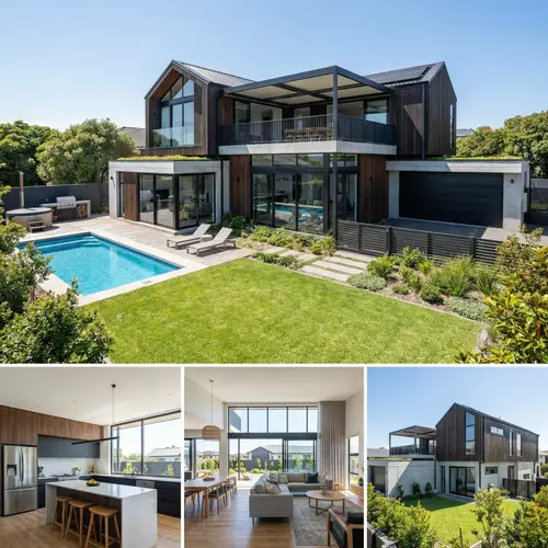 Modern Nu Tech Double Story House Design