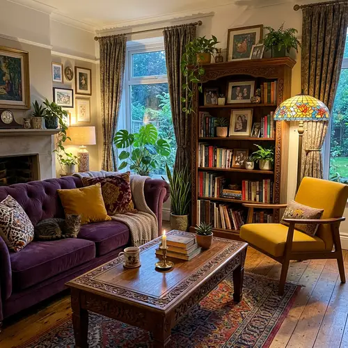 Cozy Living Room Furniture Set | Stylish Sofa, Modern Armchair, Wooden Coffee Table