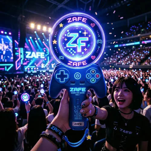 ZaFe Kpop Lightstick - Y2K Gaming Theme