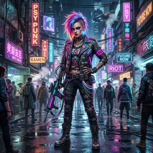 Psy Punk: A Journey into Vibrant Subculture