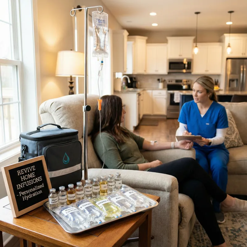 Myers Cocktail: Hydration & Wellness at Home