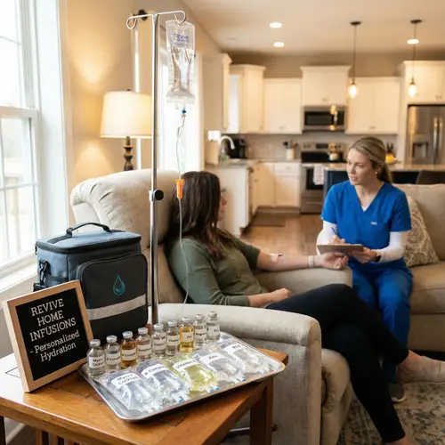 Myers Cocktail: Hydration & Wellness at Home