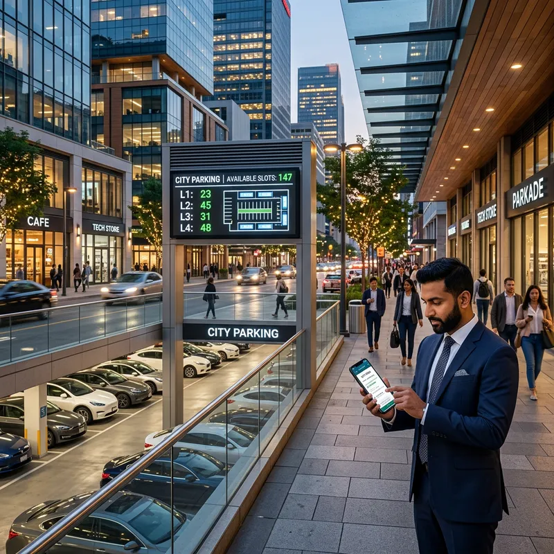 Modern Urban Parking Design: Efficiency & Aesthetics
