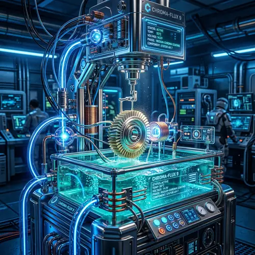 Electroplating in a Futuristic Sci-Fi World