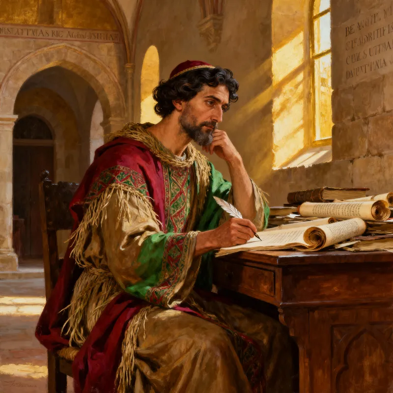 Portrait of St. Augustine: 374 A.C.E. Amazigh Heritage