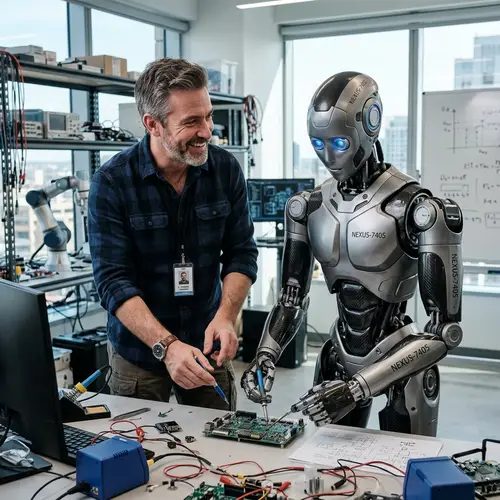 Man and Robot: A Perfect Blend of Technology