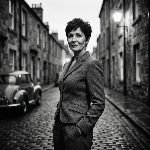 Timeless Fashion Portrait of a Mature Woman