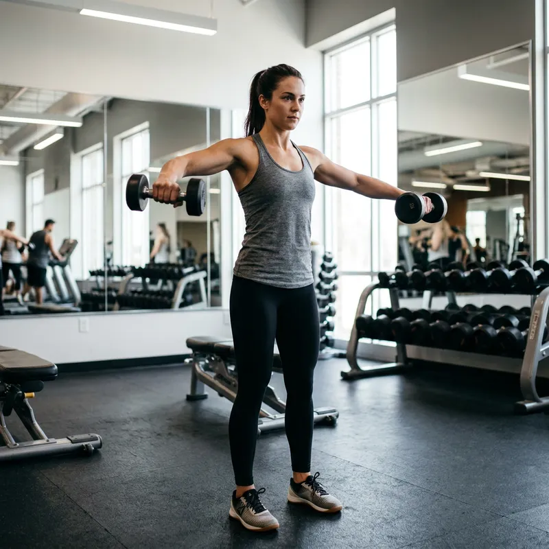 Lateral Shoulder Raises for Stronger Shoulders Lateral Shoulder Raises for Stronger Shoulders