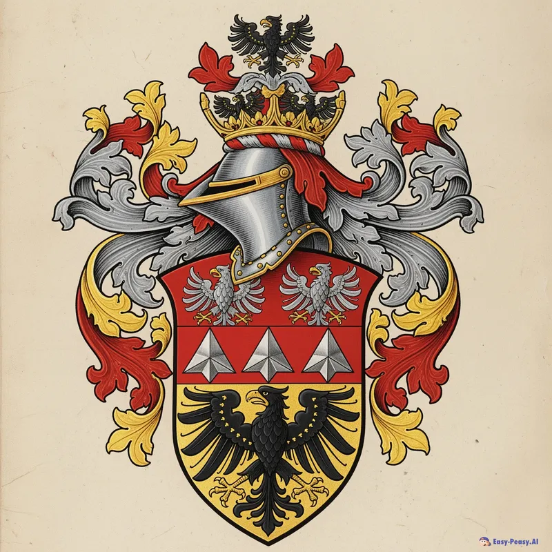 Ritterwappen Franken: Noble Heraldry Art