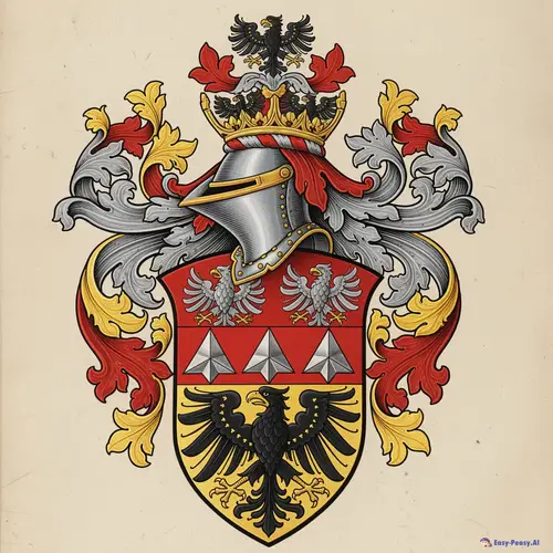 Ritterwappen Franken: Noble Heraldry Art