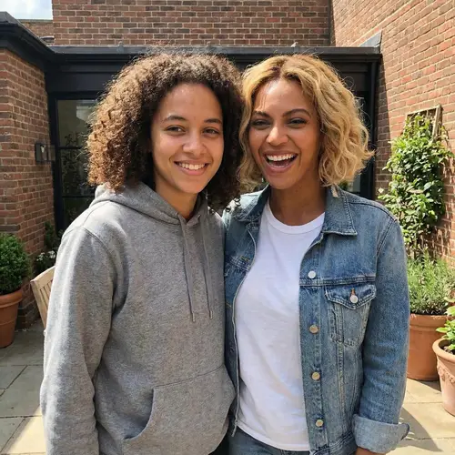 A Photo of Me and Beyoncé