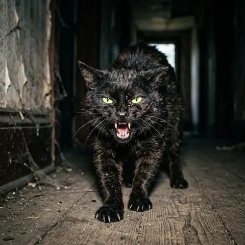 Scary Cat: Halloween-Themed Feline Horror
