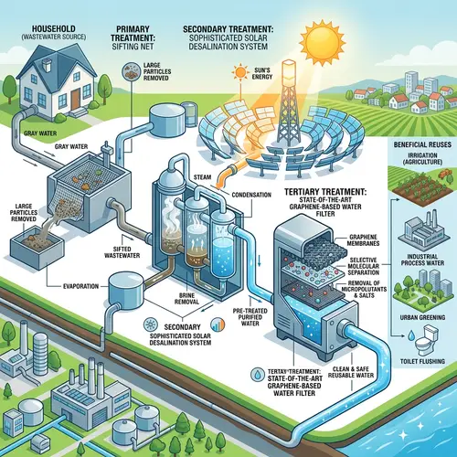 Advanced Wastewater Treatment: Solar Desalination & Water Filtration