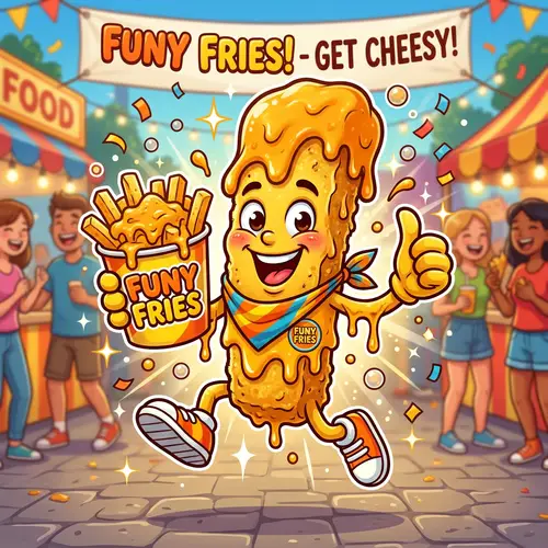 Unique Mascot Design for FUNY FRIES