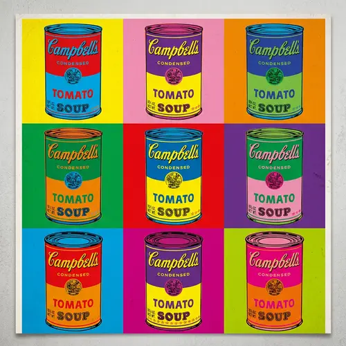 Andy Warhol Inspired Art - Unique Creations